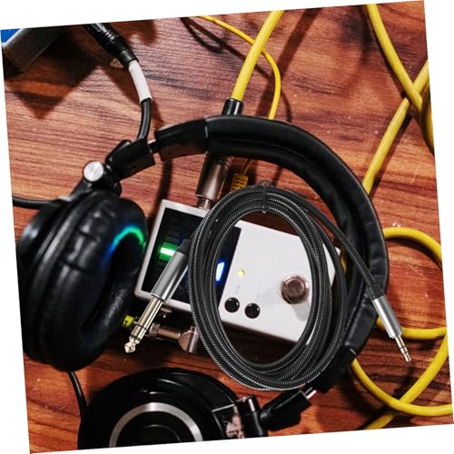 Cable de audio Homoyoyo 5mm a 6.35mm 1.5m negro miniatura 5