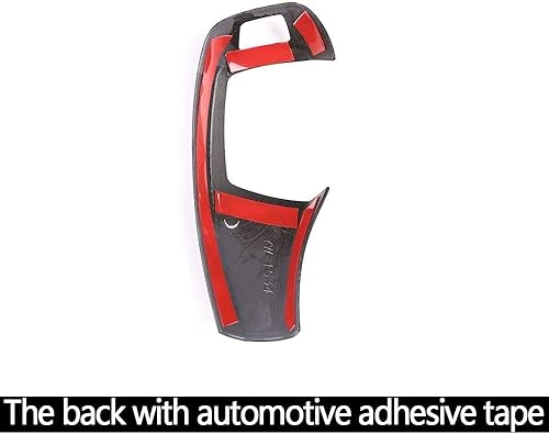 Miniatura 4 de CHEYA Cubierta de la cabeza de la perilla de palanca de cambios de plástico ABS para BMW X5 X6 E60 E70 E71 2008-2013, serie 5 2008-2010