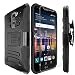LG Stylo 2 (LS775) Case,IDEA LINE INC(TM)Heavy Duty Armor Shock Proof Dual Layer Holster Locking Belt Swivel Clip with Kick Stand+Free Stylus Pen+Free HD Screen Protector(Black/Black)