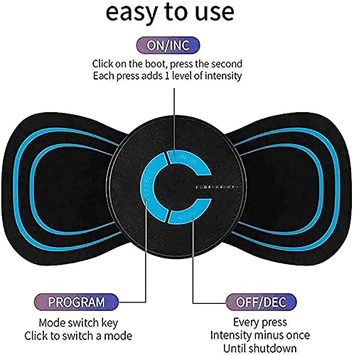 Fitnessx Muscle Relaxation Equipment, Electromagnetic Wave Legmassager Rechargeable, Leg Electromagnetic Shaper, Reactivate EMS Electric Pad, Leg Strengthening Massager (Rechargeable,2pcs) - Thumbnail 2