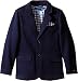 Tommy Hilfiger Little Boys' Knit Blazer with Gingham Lining, Swim Navy, 5