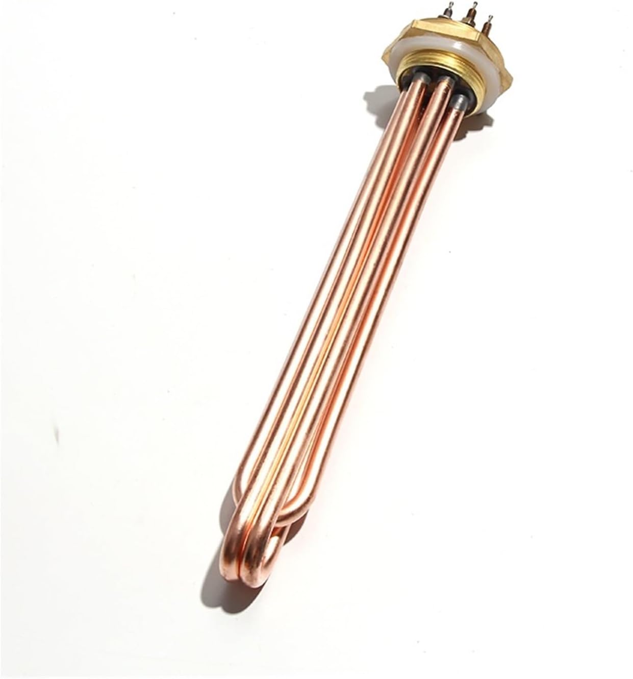 Heating Element Compatible, Tubular Electric Heating Element for Boiler Tank 3KW4.5KW6KW9KW12KW Water Resistance(4.5kw 225mmdn32,220V)
