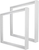 Vista 1 de MW Kit de montaje en superficie de 2 x 2 para panel plano LED, marco de techo de aluminio para 24 x 24 x 3.13 pulgadas, bueno para panel iluminado