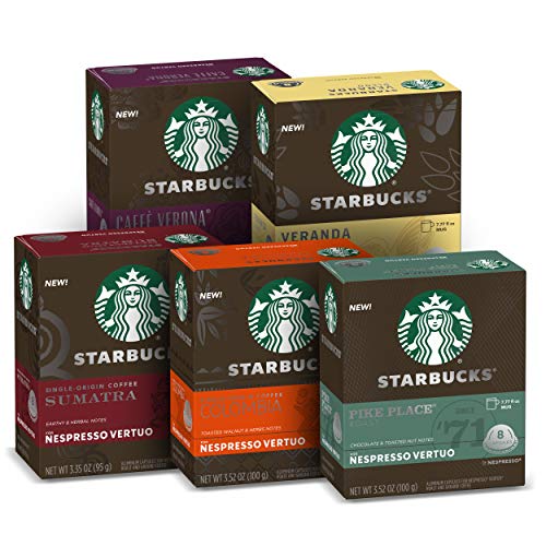 Starbucks Capsules for Nespresso Vertuo Machines — Dark Roast Single