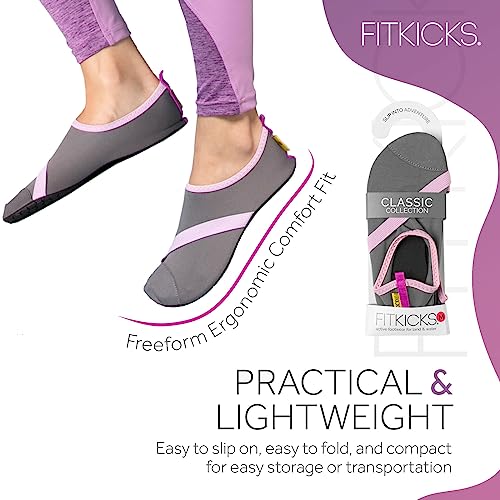 Image of FITKICKS Original Women's Foldable Active Lifestyle Minimalist Footwear Barefoot Yoga Sporty Water Shoes