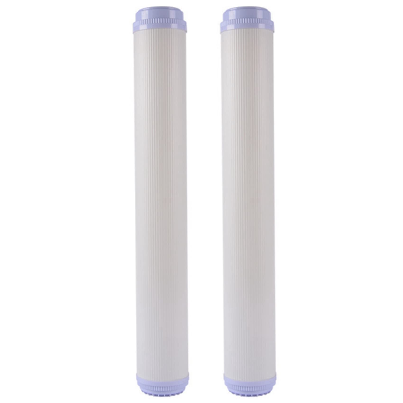 Bloepum 2X 20 Inch Ultrafiltration UF Membrane Filter Elements Flat Mouth Universal Water Purifier Filter Elements