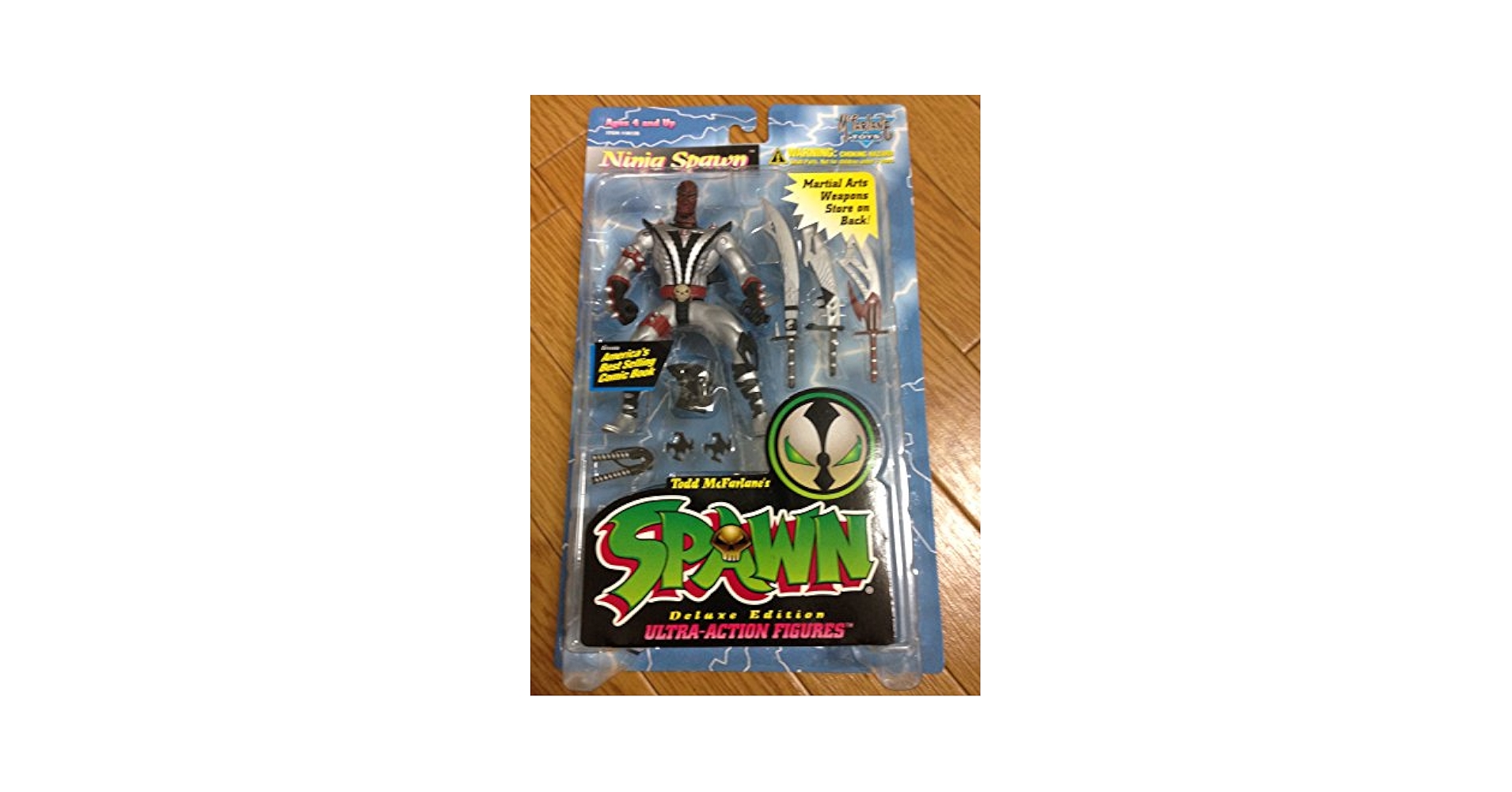忍者 SPAWN 他 未開封3個セット McFarlane Spawn - Ninja Spawn 7” scale Action Figure