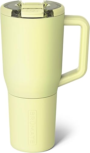 Miniatura 19 de BrüMate Müv – Taza térmica para café, 100% a prueba de fugas, con asa y tapa, de acero inoxidable y doble capa para viajes, de 25 onzas, color lila