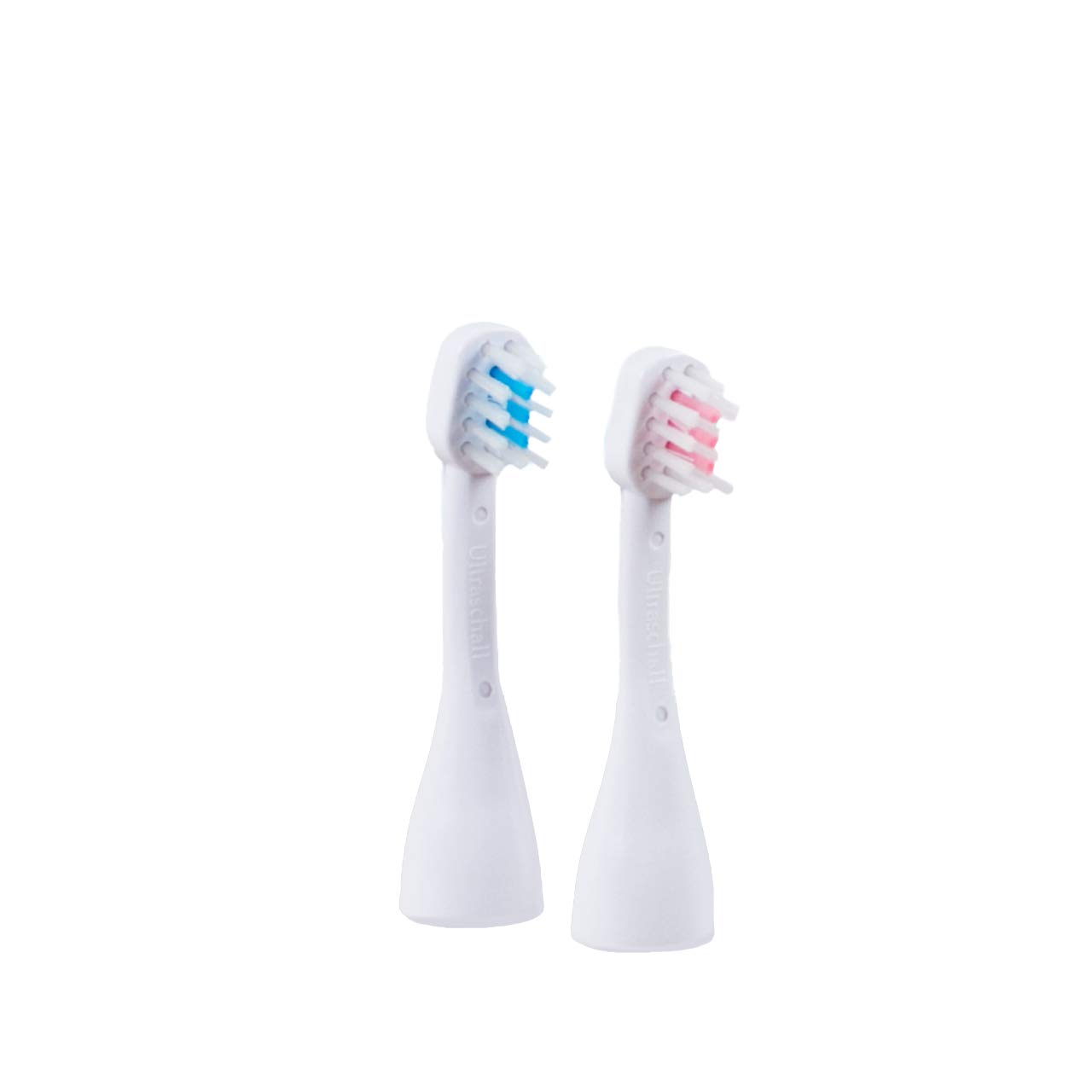 Emmi-dent Platinum 4-Pin Kids Bristle-Head Attachments - Electric Toothbrush Replacement Heads. Cleans with Ultrasound Waves. (Kids/Young Adult 2 Pack
