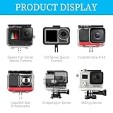 Tiryns Phone Chest Mount Kit, Action Camera Chest Mount Harness Strap Compatible with GoPro Hero 13 12 11 10 9 8 7 6 5 Session DJI Osmo iPhone 16 15 14 13 Samsung Most Cell Phones Action Cameras - Image 7