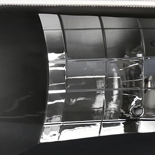 2000-2006 Chevy Suburban Tahoe Crystal Headlights Head Lamps Black 00 01 02 03 04 05 06