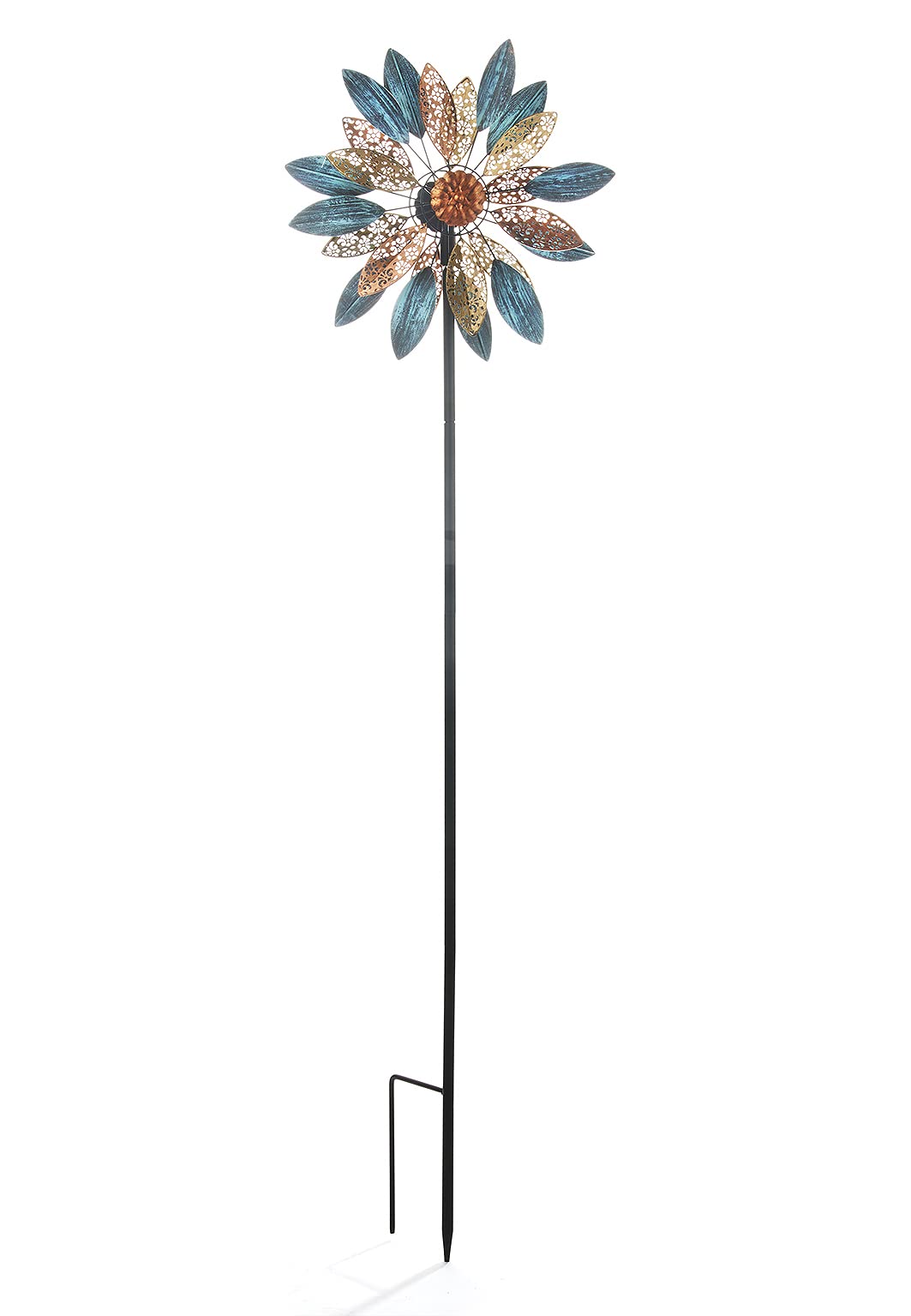 Kobolo Windrad Dekostecker Ornament XXL 50x195 cm Mehrfarbig