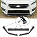 ECOTRIC Front Bumper Lip Spoiler Compatible with 2015-2021 Subaru Impreza WRX & STI Lower Splitter Finisher Under Chin Spoiler - Carbon Fiber Look