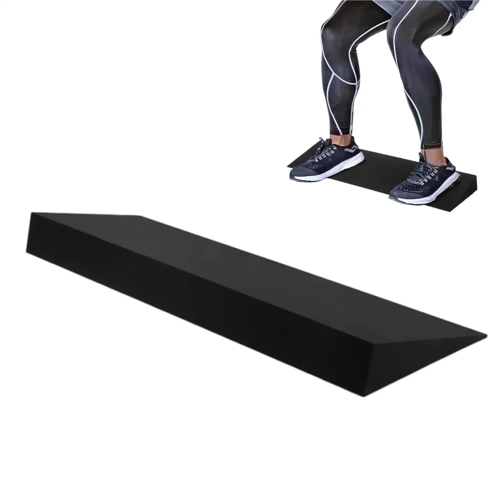 Blocchi yoga Cuneo for allungamento dei muscoli Tavola for stretching Cuscinetto for piedi squat in EVA Inclinazione regolabile for esercizi a casa for principianti anziani
