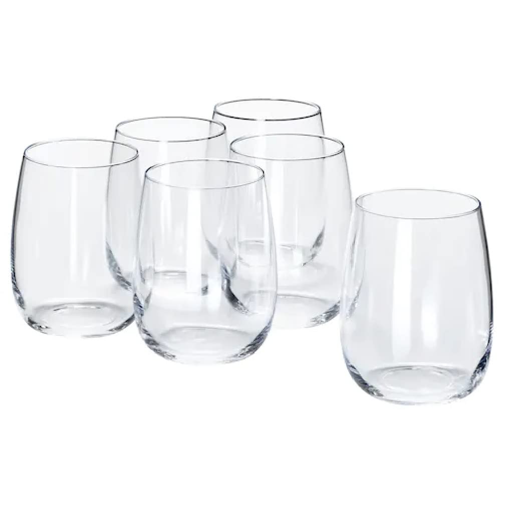 Storsint Glas, Klarglas, 37 cl, 6 Stück