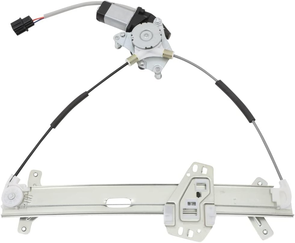 741-305 Front Right Passenger Side Power Window Regulator with Motor For Honda For Accord 3.0L 2006-2007, Window Regulator Assemblies Replace #72210SDNA03
