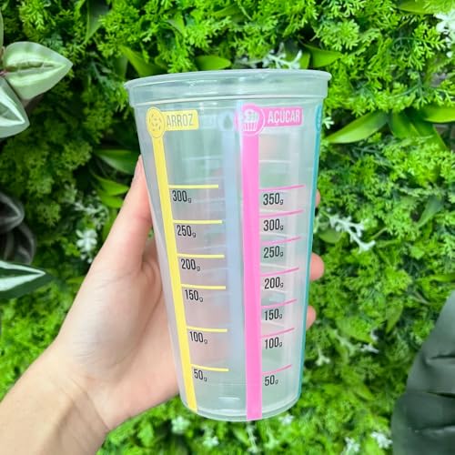 Copo Medidor de Ingredientes Medidas Graduado 500ML Grande