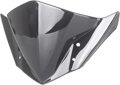 Cnonee1 Motorcycle Wind Deflector, Motorcycle Windshield Headlight Fairing for Yamaha FZ16 2014-2016