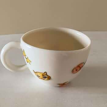 井上あんぬ　猫の陶器箸置き Amazon | 陶芸作家 井上あんぬ小さなコップ 猫 魚 月 星 | ノー