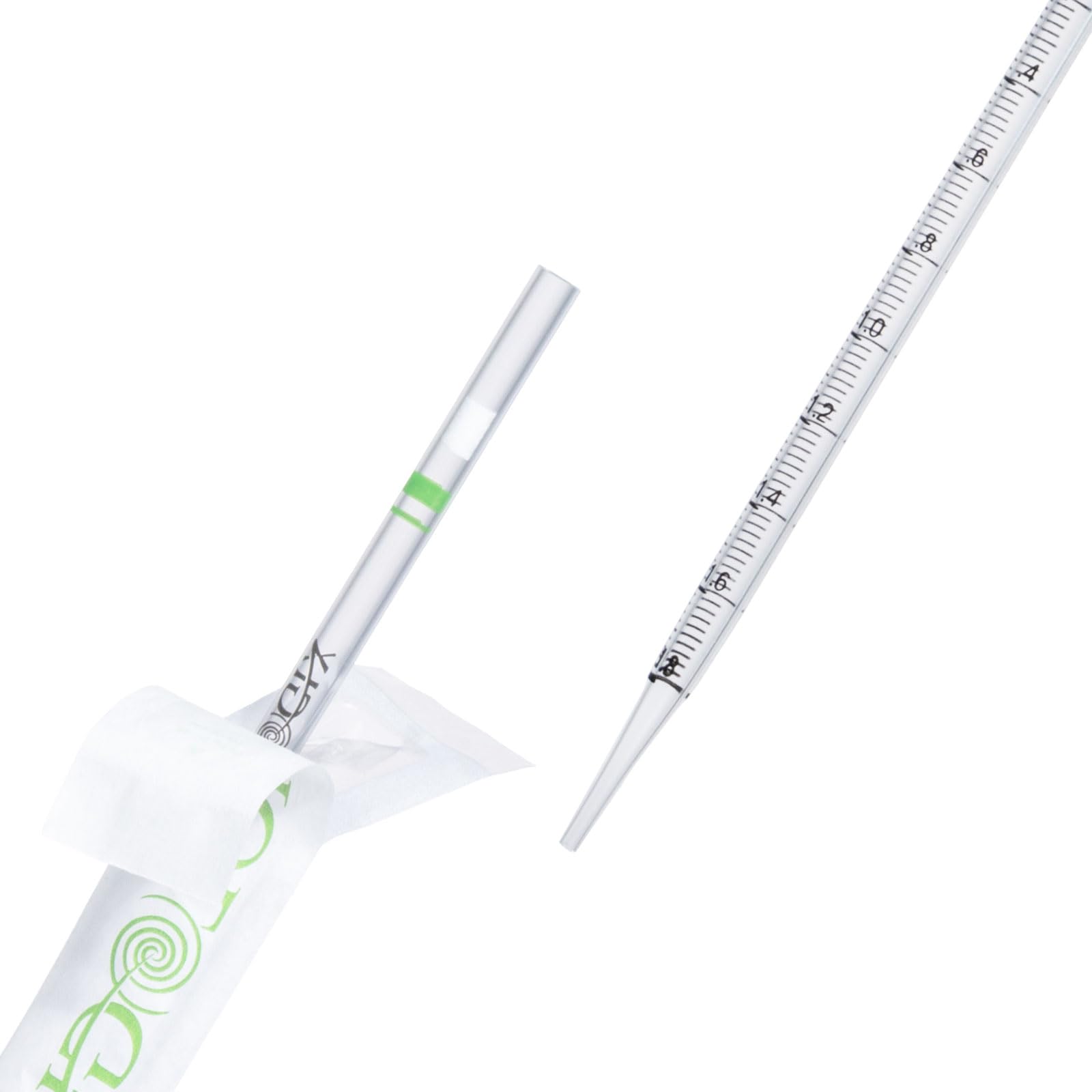 Lot de 150 pipettes sérologiques en polystyrène de 2 ml, stériles, transparentes, emballage indépendant