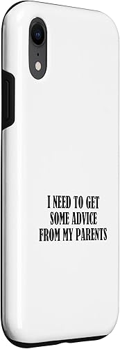 Miniatura 3 de iPhone XR I need to get some advice from my parents Case