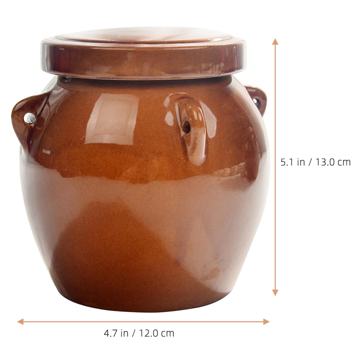 Artibetter Tarro de Cerámica Retro Sellado de 975ml para Miel de Cocina