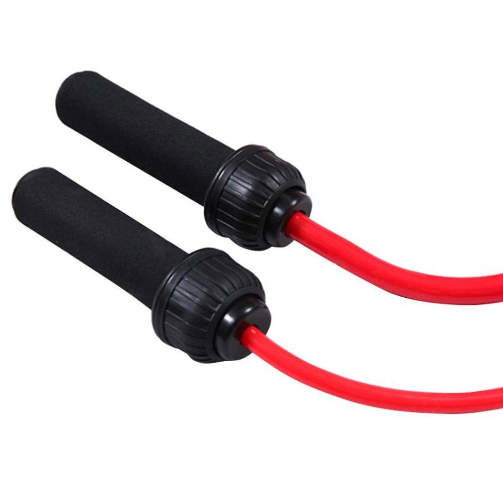 XIANGFATS Cuerda Saltar Ajustable Peso del Cable Peso Saltar devengan Negrita Cuerda Pesada Deporte Salto Salto rápido Peso Saltarse Entrenamiento Fitness Equipment