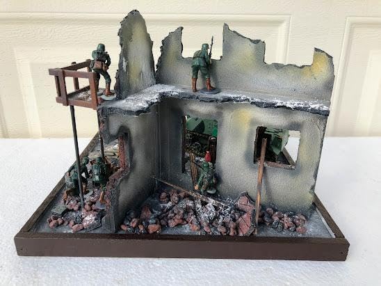 Amazon.co.jp: ディスプレイ用1 35戦場ジオラマベース 13 : おもちゃ