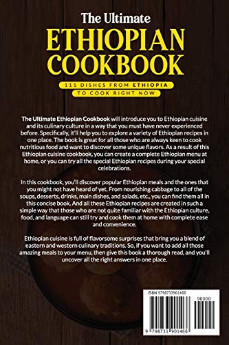 The Ultimate Ethiopian Cookbook: 111 Dishes From Ethiopia To Cook Right Now: 22