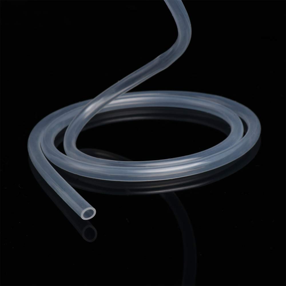 GatherTOOL 1M/pc Transparent Silicone Hose for Peristaltic Pump Laboratory Silicone Food-Grade Tube (Color : 8x12 mm)