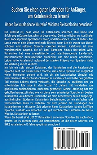 Katalanisch: Der ultimative Lern Guide für Anfänger: Meistern Sie die Grundlagen der Sprache Katalan
