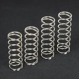 Bearing Steel Shock Absorbers Spring for ARRMA 6S 1/8 Typhon TLR,4PCS Thick Wire Diameter 26MM Extra Hard Shock Spring Absorption RC Damping Spring Upgraded R-Front 60mm/Rear 80mm