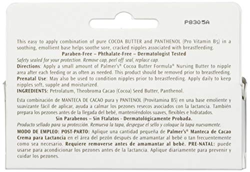 PALMERS COCOA NURSING BUTTER 30GM, White, No Size - Image 2