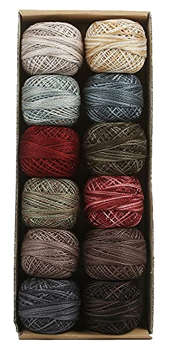 Image of Valdani Pearl Cotton Sz 8 | Folk Art Fusion II Collection | 74 Yds /Ball