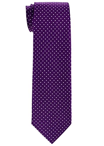 Retreez Dual Color Mini Polka Dots Woven Boy's Tie - 8-10 years