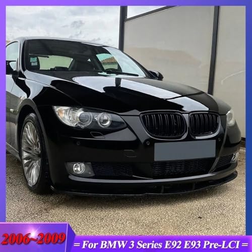 Lèvre de pare-chocs avant BMW E92 E93 2006-2009 style carbone - 2