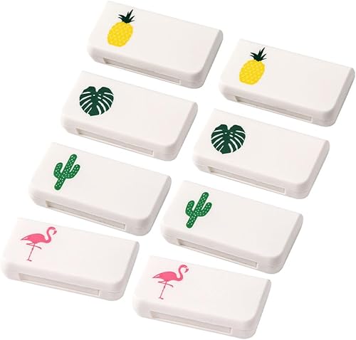 Miniatura 8 de Pastilleros de viaje portátil, 8 unidades, organizador de medicamentos de 3 compartimentos, estuche de transporte semanal diario para vitaminas para