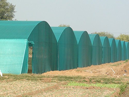Image of BIO BLOOMS AGRO INDIA PRIVATE LIMITED Gardening SHADENET 90% Shade 3X50 Meters Thin Material Role Green UV Treated Long Life 10 x 164 feet