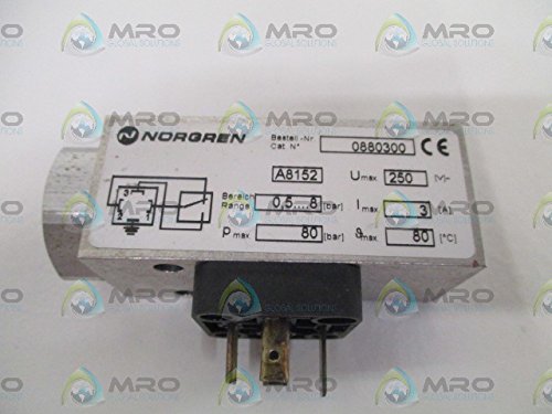 Amazon.com: Norgren 0880300 Pneumatic Pressure Switch T116531 ...