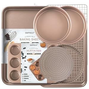 Baking Essentials 8-Piece Baking Pans Set