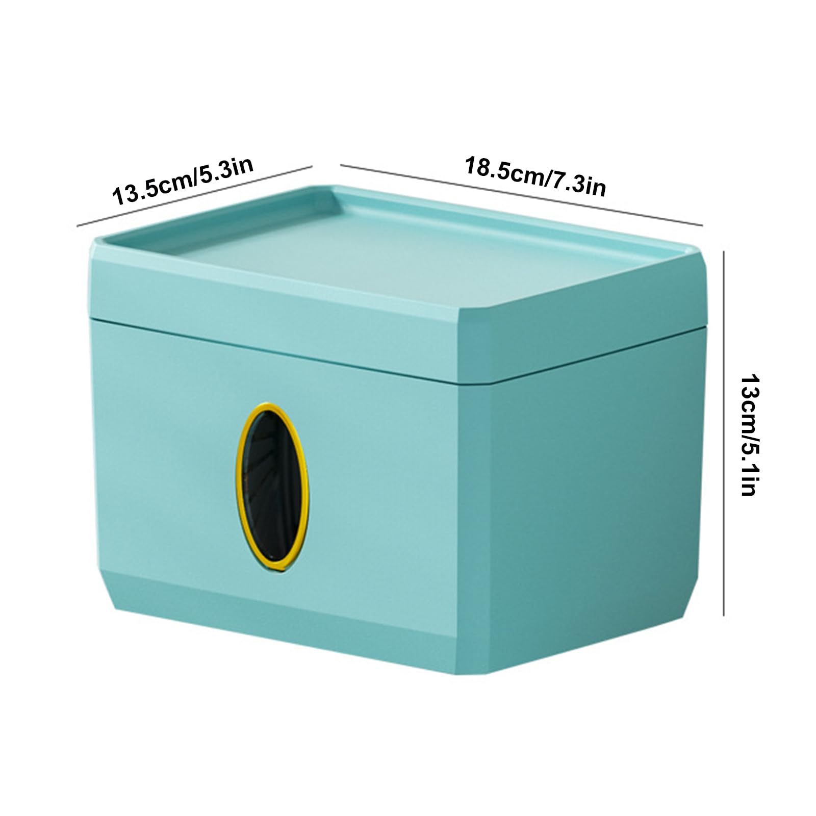 Dispensador de Toallas de Papel Plegable de Montaje en Pared, dispensador de Toallas de Mano Plegables para baño/Aseo, Soporte para Toallas de Papel para el hogar