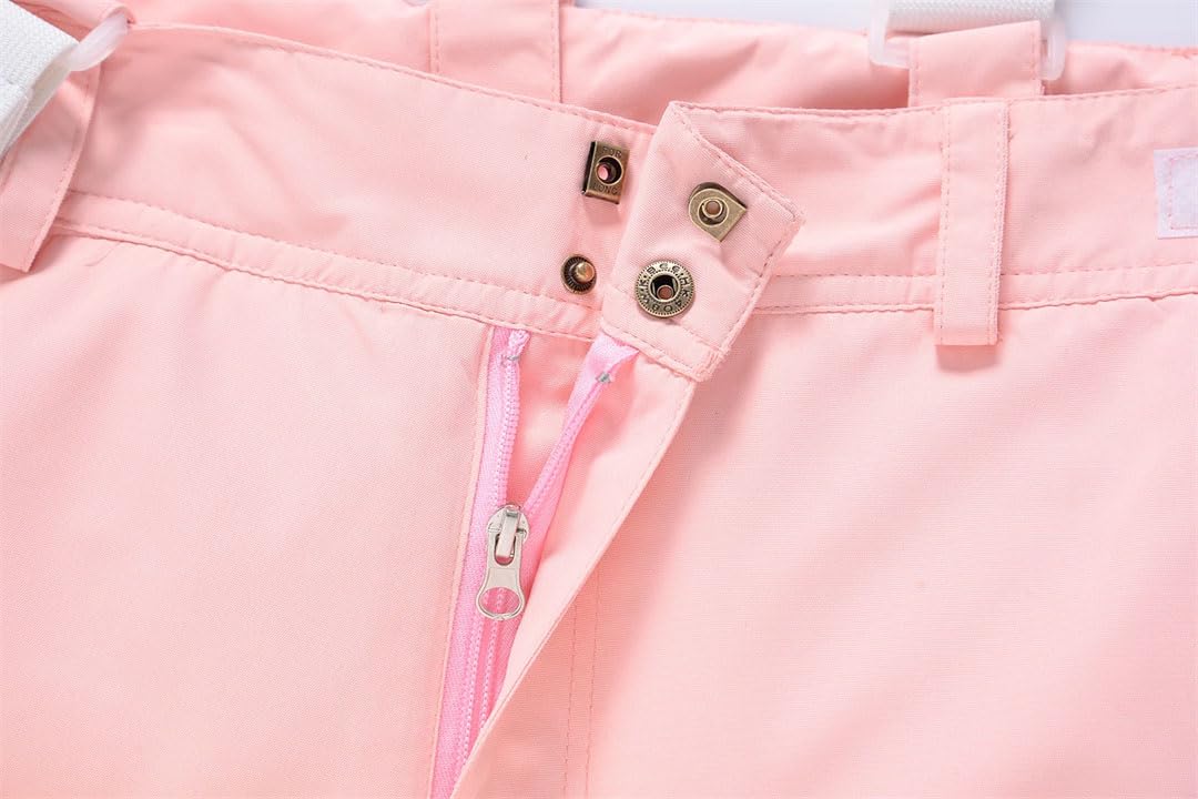 Suwequest Pantaloni da sci alpino, da uomo e da donna, invernali, per sport all'aria aperta, caldi e antivento