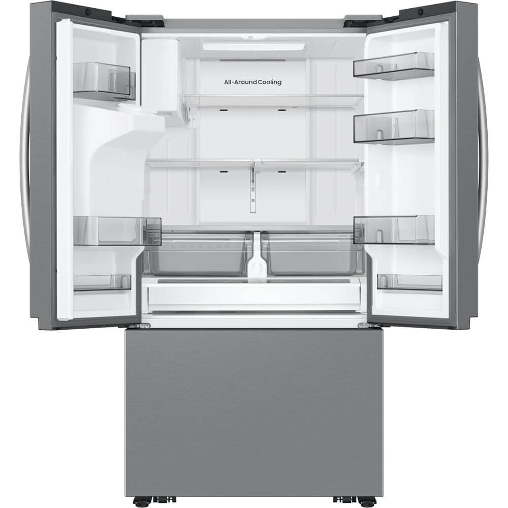 Samsung Rf27cg5b30sr 25.5 Cu. Ft. Stainless Bespoke Counter Depth French Door Ai Smart Refrigerator on Fridge.com - View 6