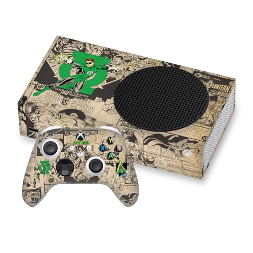 Skin Xbox Series S Green Lantern protège des rayures la console et manette