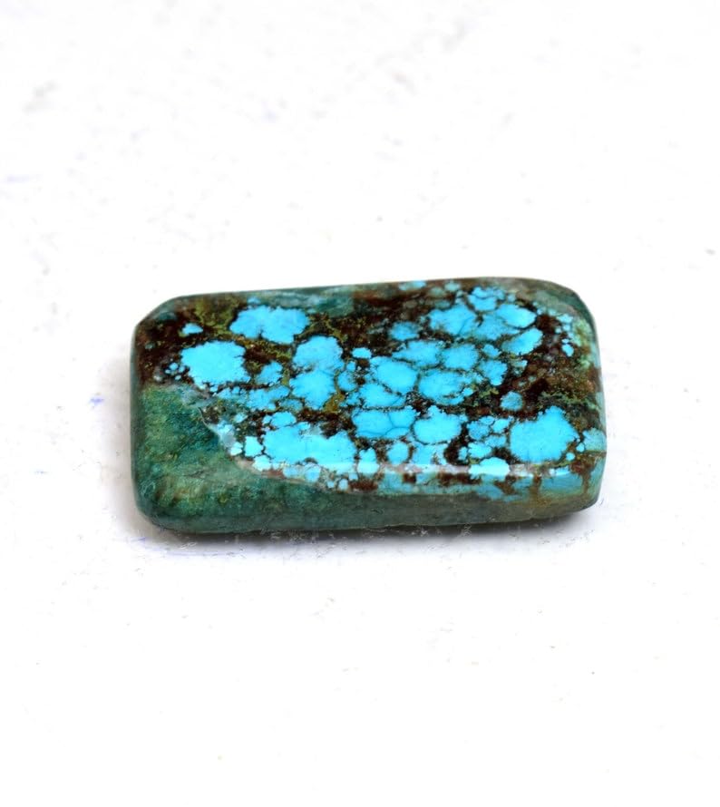 Turquoise naturelle rectangulaire pour créer votre collier d'été en DIY - 4