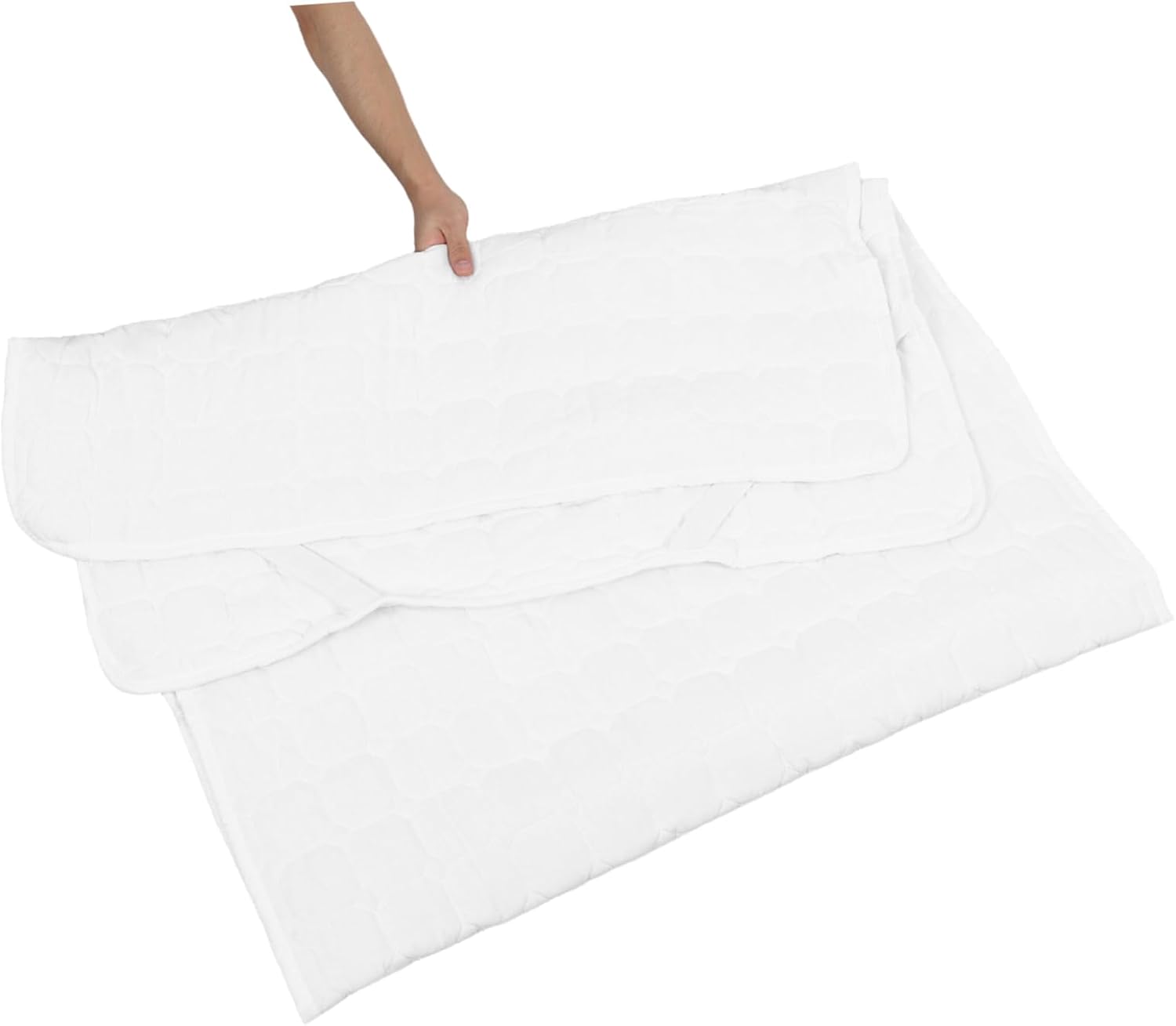 Mattress Protector Elastic Straps Soft and -Stain Cover for Deep Mattresses for Home Hotel and Vacation Easy to Install Machine Washable