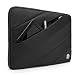 VanGoddy Jam Bubble Padded Striped Carrying Sleeve for HP Spectre / Pavilion / Envy 13.3 inch Laptops (Black)