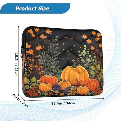 Funda para portátil 13-14 pulgadas con diseño otoñal impermeable miniatura 3