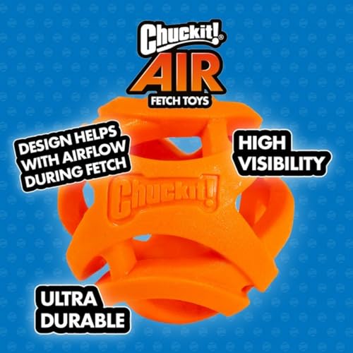 Image of Chuckit! Air Fetch Wheel Dog Toy, Orange