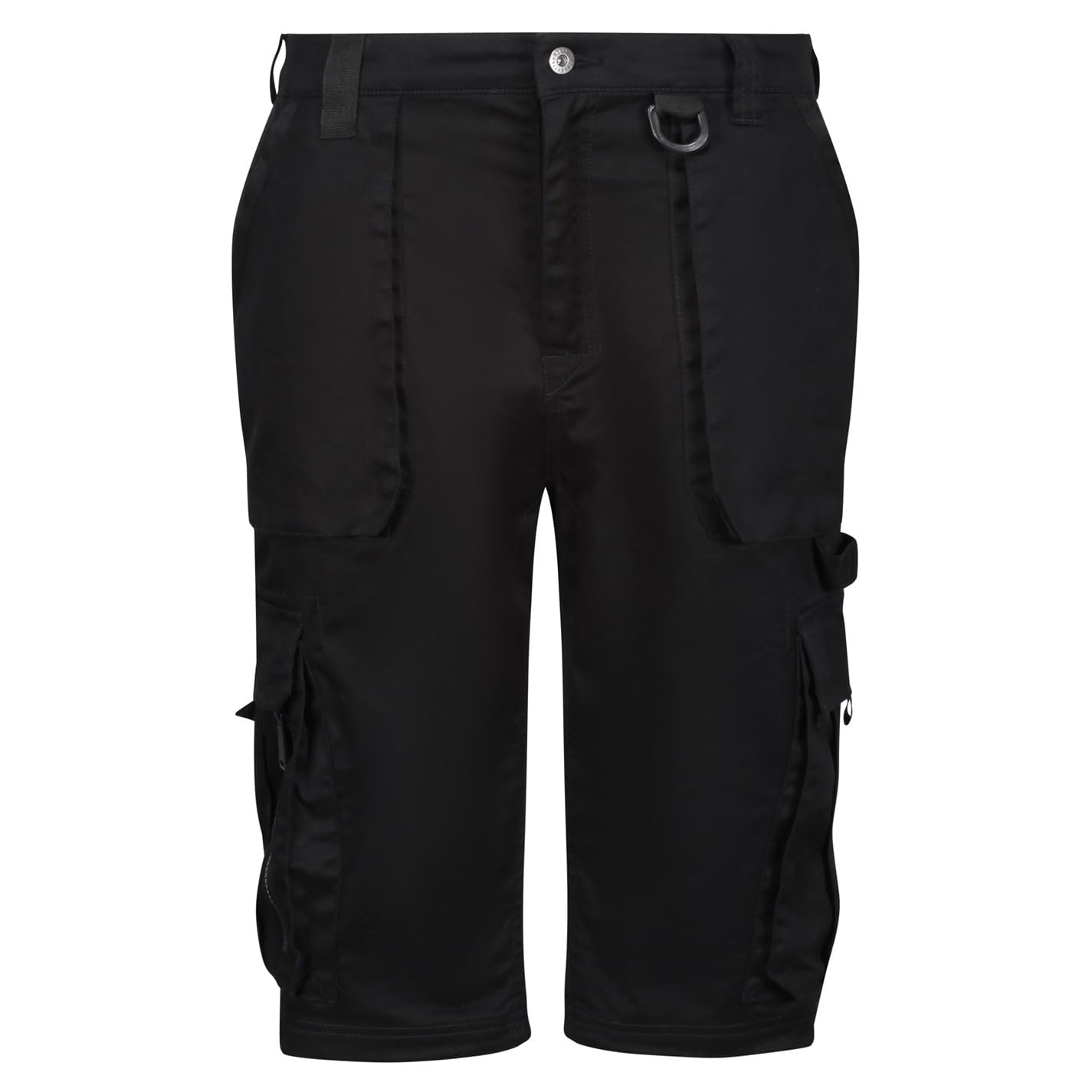 Regatta Men's Black Utility Reinforced -Pocket Work Shorts in Size 38, Sports Direct